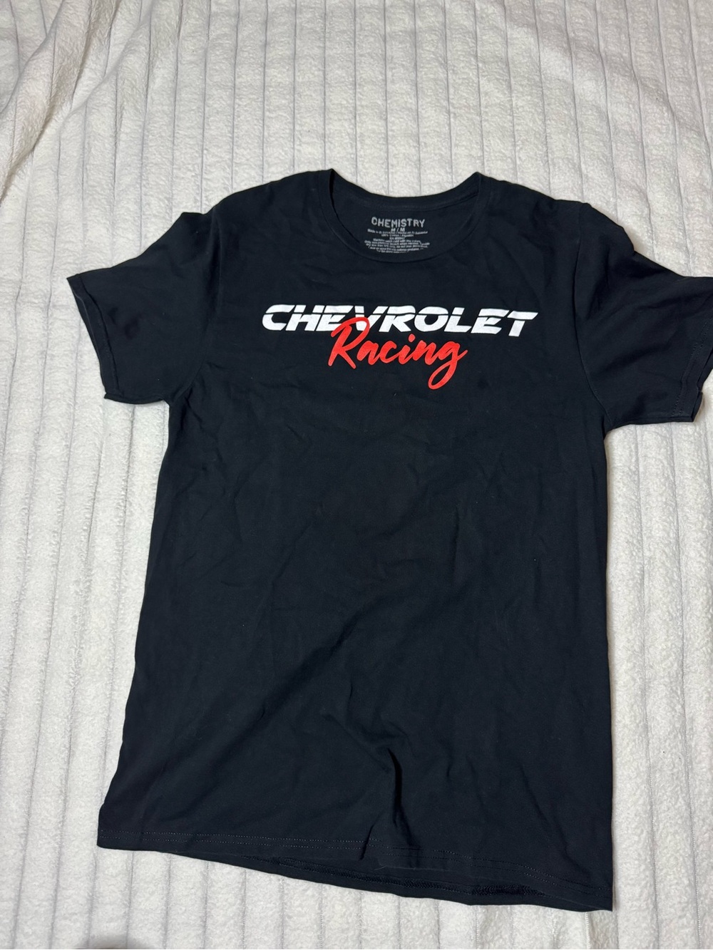 Chemistry Black Chevrolet Racing Short Sleeve Tee